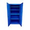 Steel Cabinets Usa Storage Cabinet, 78 in H, 36 in W, Signal Blue, 4 Shelves UA-362478-BL - alternate 4